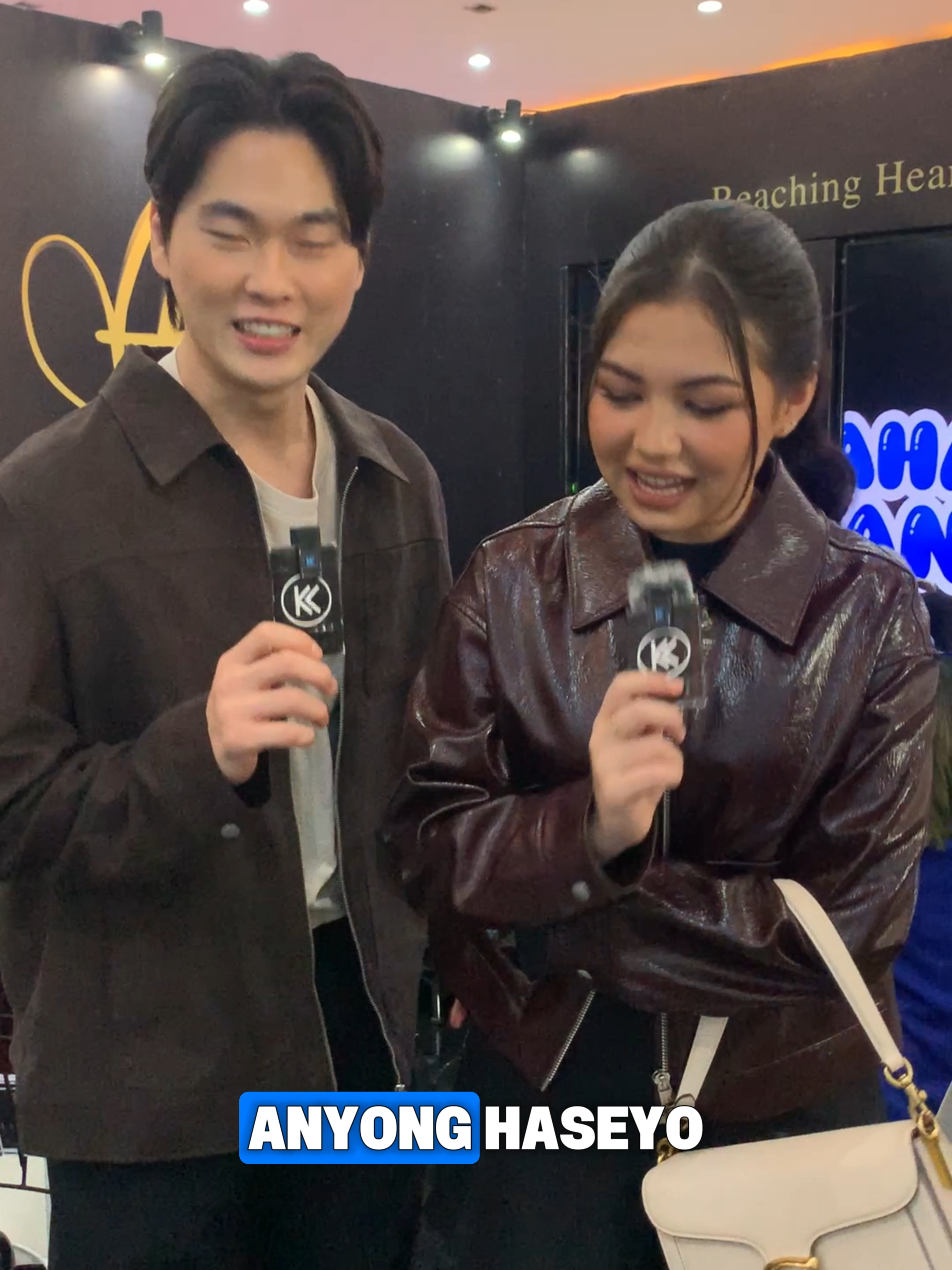 Ketemu sama Bung Korea dan Saskia Chadwick di JAFF Market 2025 lagi promoin film mereka 