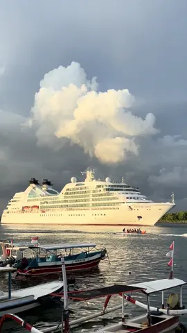 view in benoa bali🛥️ #kapalpesiar #seabourncruise 