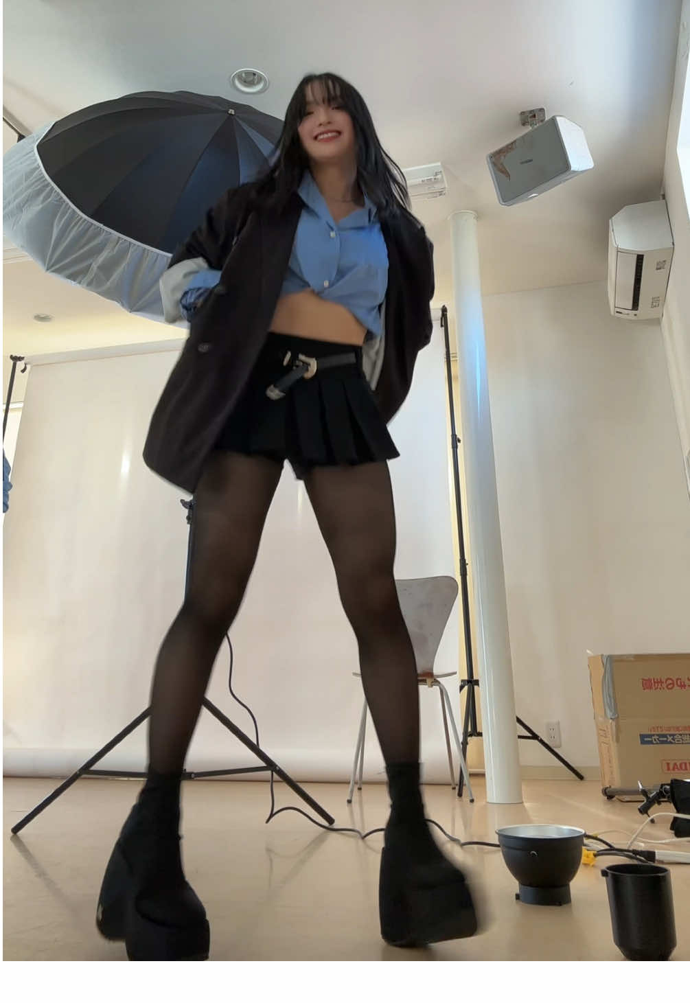 もうクリスマスだね〜 ほぼおしりやん、って思ったでしょ #開脚界隈 #fyp #ten #ホリイテン #軟体 