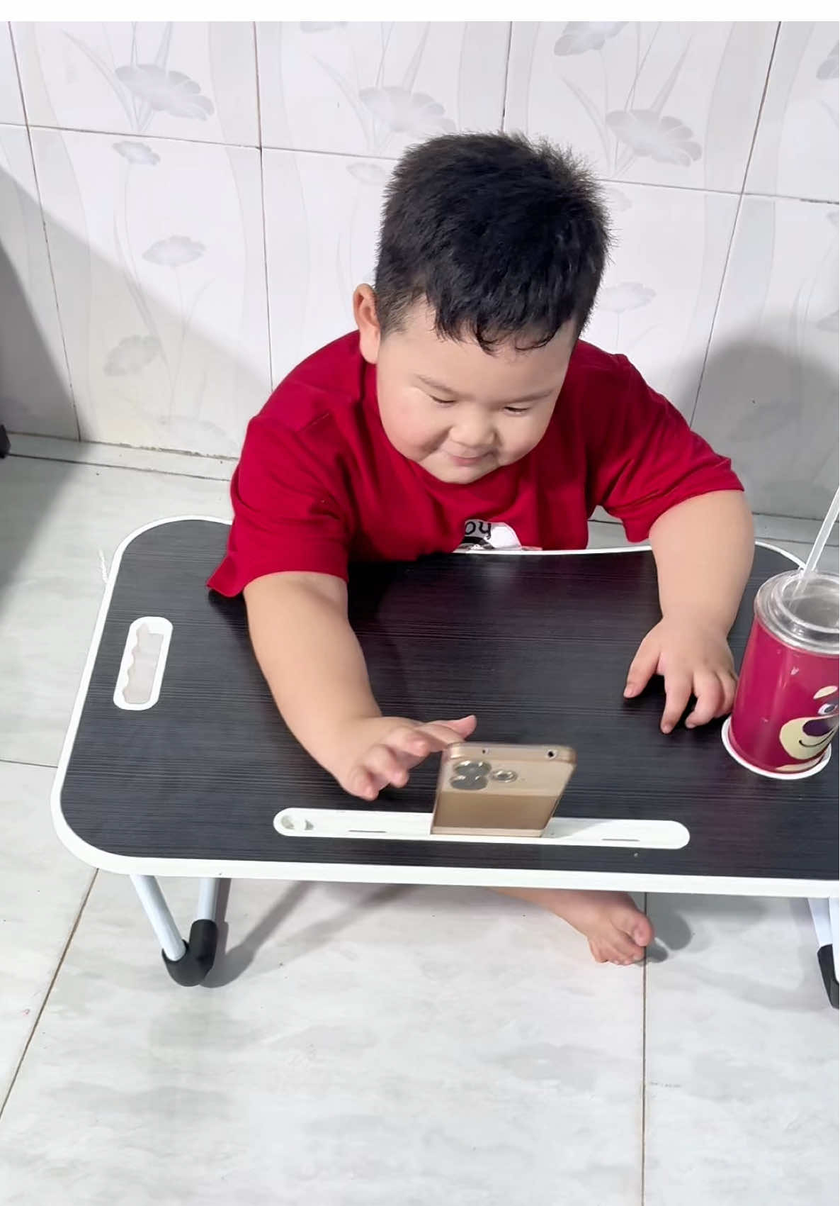 Bàn học sinh mini phù hộ với học sinh #anvatshop39 #banhoc 