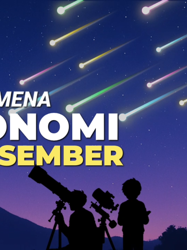Fenomena Astronomi bulan Desember 2025 #fyp #astronomi #nasa #fenomenalangit 