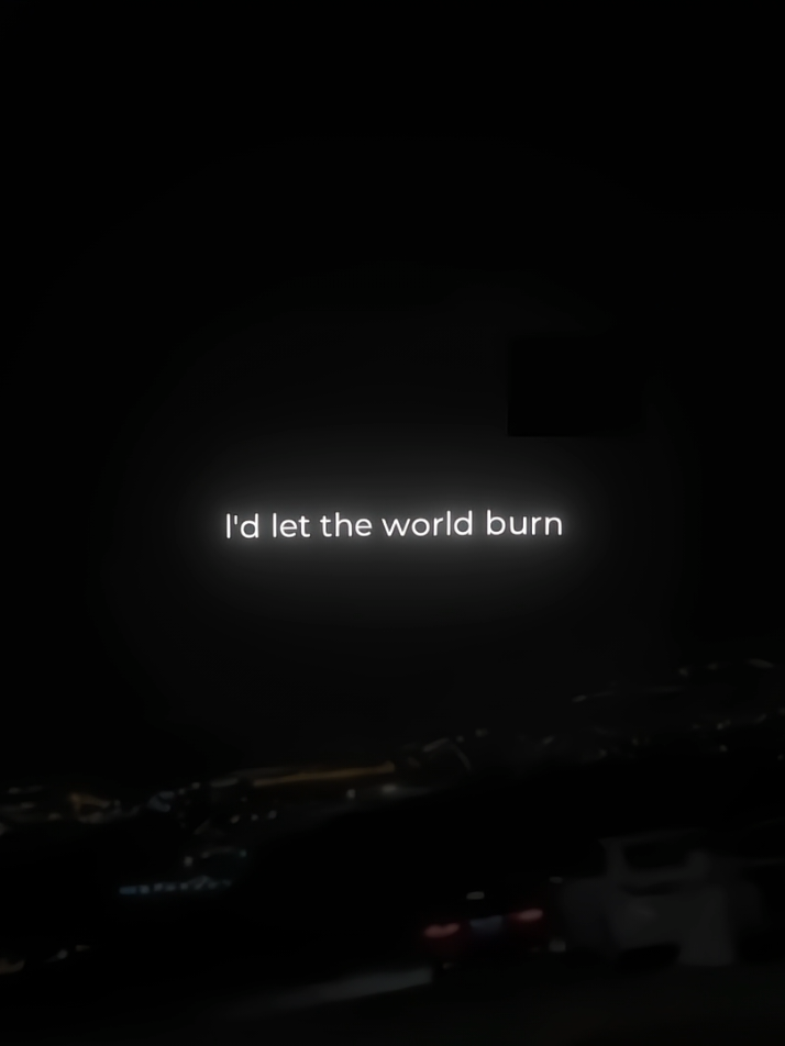 let the world burn #lyrics #lettheworldburn #musicvibes #songslyrics 