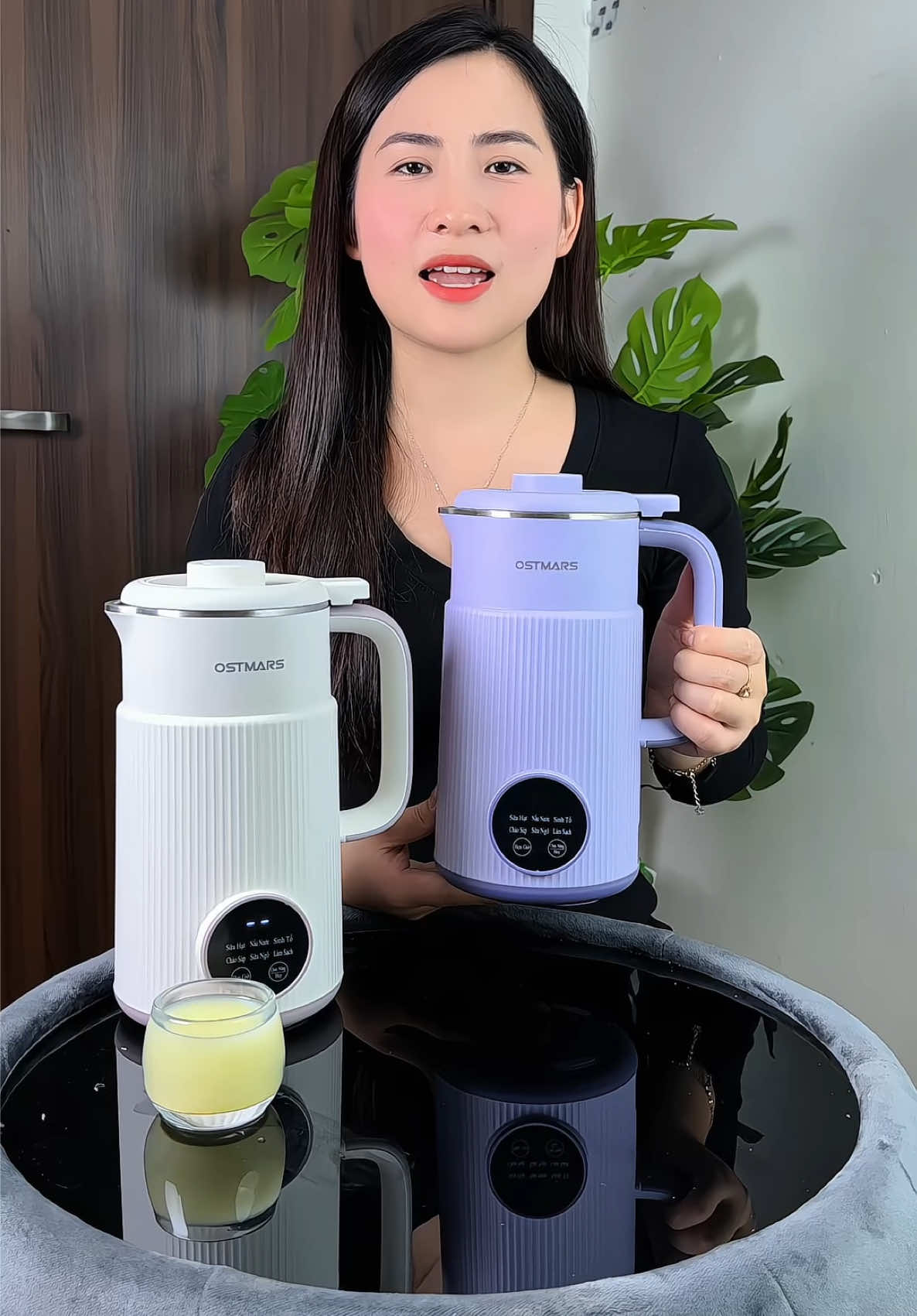 Máy làm sữa hạt đăng Ostmars, dung tích 800ml, cối innox, nhiều chức năng làm sữa hạt, xay sinh tố, nấu cháo, có chế độ tự vệ sinh máy rất tiện#nhungnhacua #maylamsuahat #maynausuahat #maylamsuahatdanang #xuhuong 