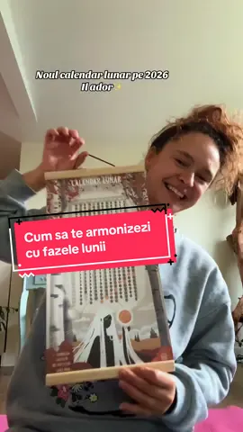 Am deja de 2 ani acest tip de calendar lunar ce ne arata fazele lunii. Imi place mult pentru ca ma aduce mai aproape de natura. #calendar #handmade #naturawl #stildeviatasanatos #armonie #fyp 
