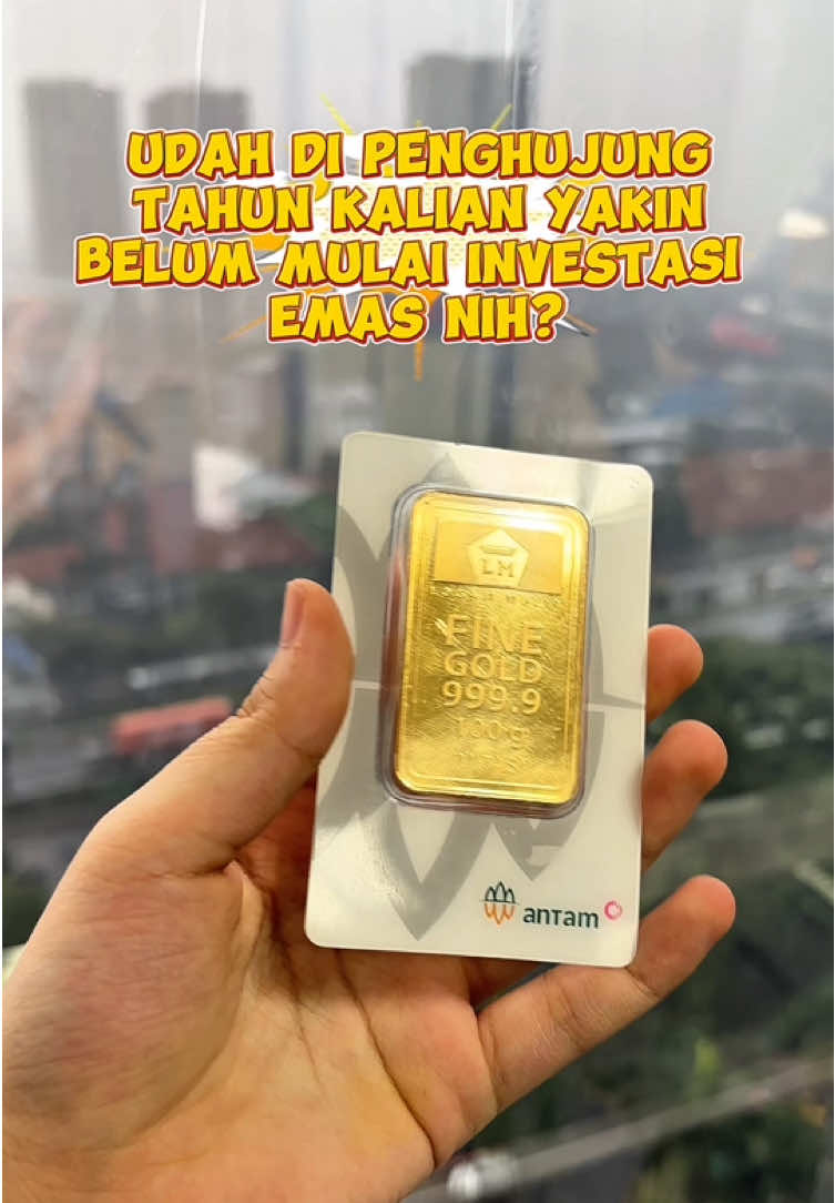 Dikit lagi pergantian tahun nih yakin belum punya emas buat investasi🤩✨😆 #emasantam  #investasiemas  #nabungemas  #akhirtahun  #fypシ 