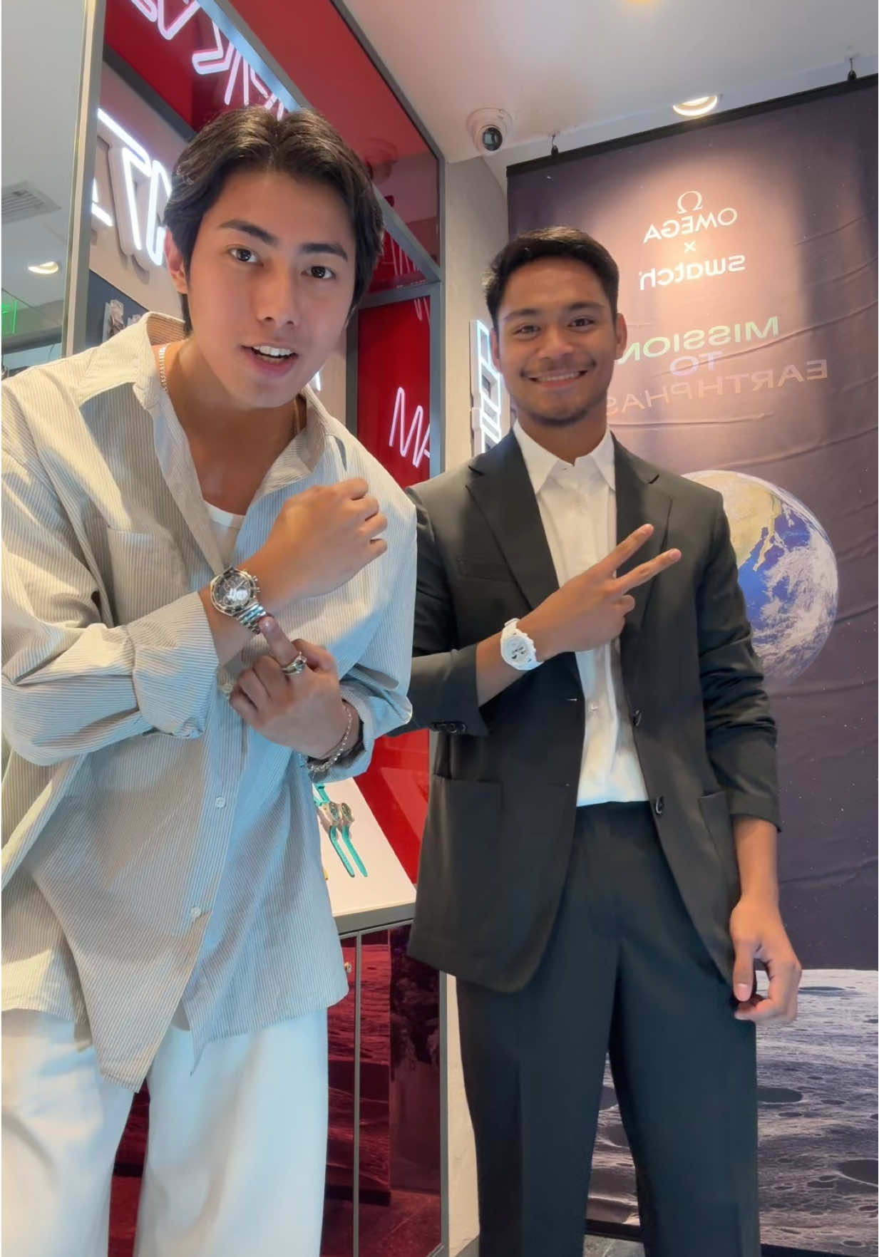 Boxing with idol @Eman Bacosa Pacquiao 🥊 