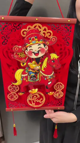 Ông thần tài cưỡi ngựa mang may mắn tài lộc #ongthantai #thantai #decortet 