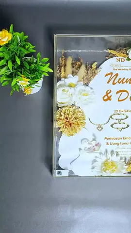 yang mau samaan Mahar akrilik nya boleh cek keranjang kuning 😃 #pernikahan #mahar  #fyppppppppppppppppppppppp  #video 