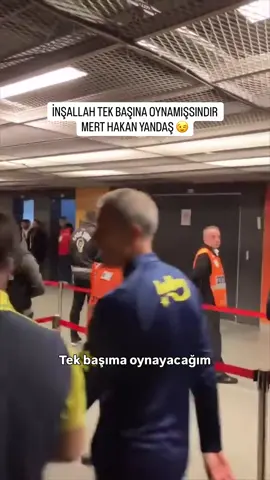 Knk inşallah tek oynamışsındır :(  #fenerbahçe #merthakanyandaş #şike #galatasaray #futboll 