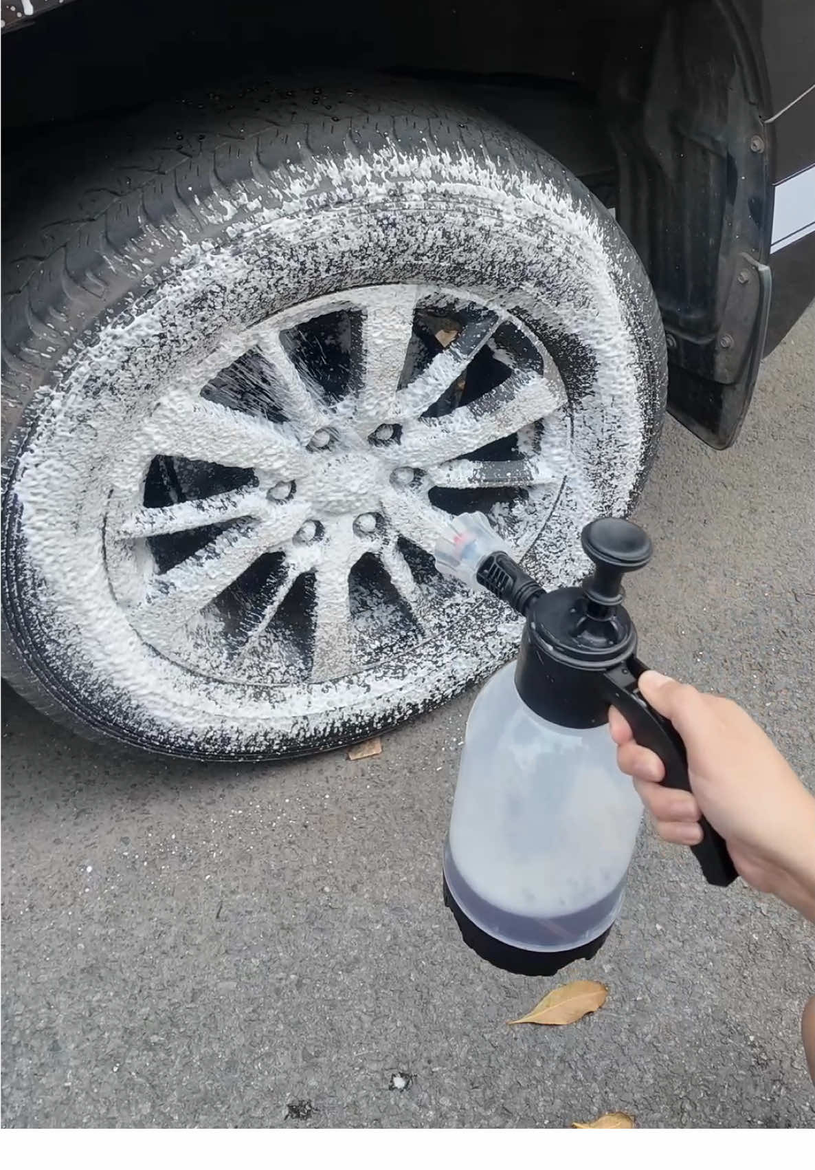 Bình xịt bọt tuyết xịn xò, super bọt rửa xe!