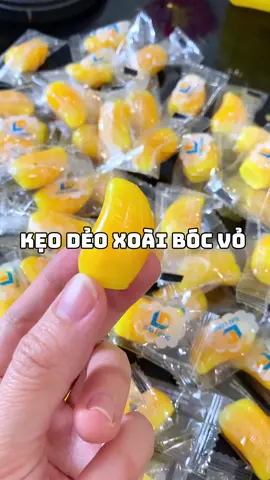 Kẹo xoài dẻo bóc vỏ ăn cuốn lắm. Mua về Tết đãi khách, làm quà biếu ok lắm nha #keoxoaibocvo #keotet #banhkeotet #keoxoaideo 
