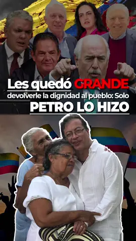 EL PUEBLO NO CRIARÁ MÁS CUERVOS, PARA QUE LES SAQUEN LOS OJOS ¡NI UN PASO ATRÁS, COLOMBIA! 🇨🇴  Durante más de tres décadas los politiqueros tradicionales aliados con los grandes empresarios, banqueros y con presuntos nexos con paramilitares y narcotraficantes, dedicaron a perjudicar al pueblo colombiano quitándoles derechos fundamentales, para beneficiar a los anteriormente mencionados. Colombia volverá a enviar un mensaje: el supuesto “loco demente” de Gustavo Petro inició con un proceso de reformas sociales por el que votó el pueblo y lo revalidaremos en el 2026 dándole continuidad al cambio.@Gustavo Petro @Pacto Histórico @Alberto Benavides @Polo Democrático Alternativo @El Mamerto Este @Ivan Cepeda Castro @Carolina Corcho @Iván Cepeda Castro 