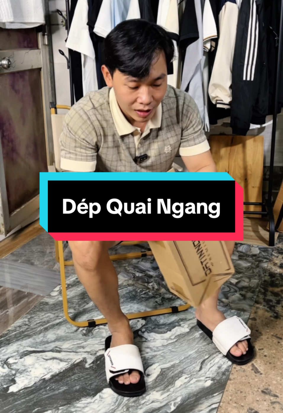 Mua 1 lần mang cả năm luôn cả nhà #depquaingang #depunisex #depdimua #linhthichpolo 