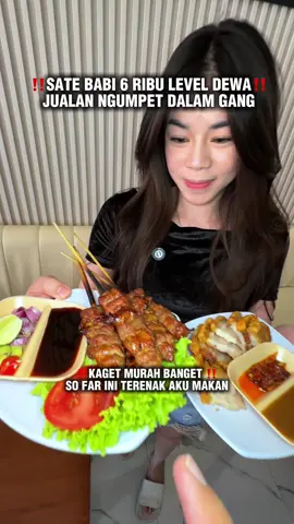 KULINER BABI MASUK GANG LEVEL DEWA‼️ .. SATE BABI SAMA BABI GORENG NYA KACAW VANGET ANCOKHASEYOO‼️🔥🔥 GADA OBAT WAJIB PESEN.. 📍OMAH BABI NINIK SEMARANG @omahbabininik  BUKA SENIN-SABTU (Minggu Libur) (10.00-17.00) ❌NON HALAL #kulinersemarang #kulinerbabi #babigoreng #babipanggang #nasicampurbabi        