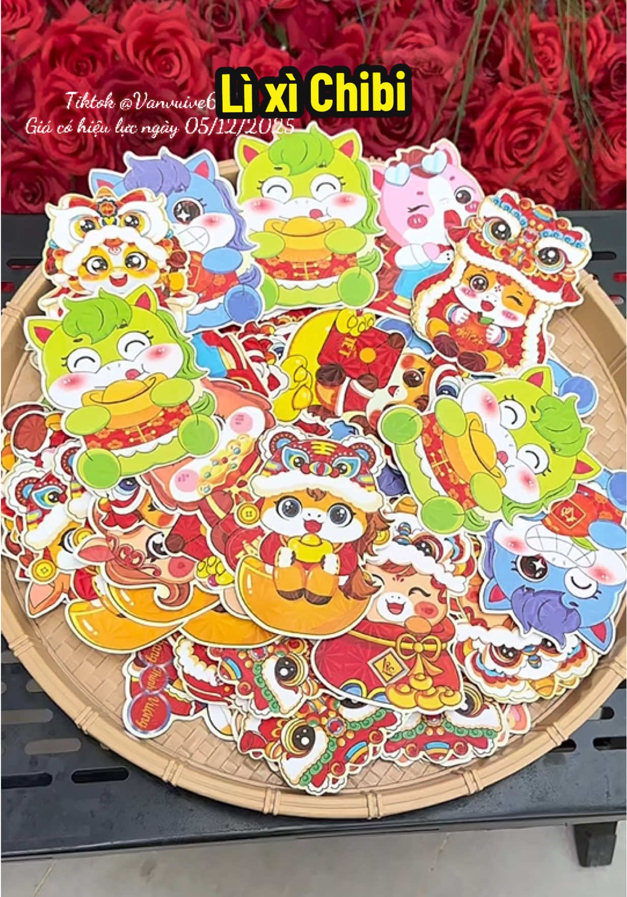 [Combo 50-100] Phong Bao Lì Xì Chibi #lixichibi #lixitet #lixichibi2026 #vanvuive6262 #tet2026 