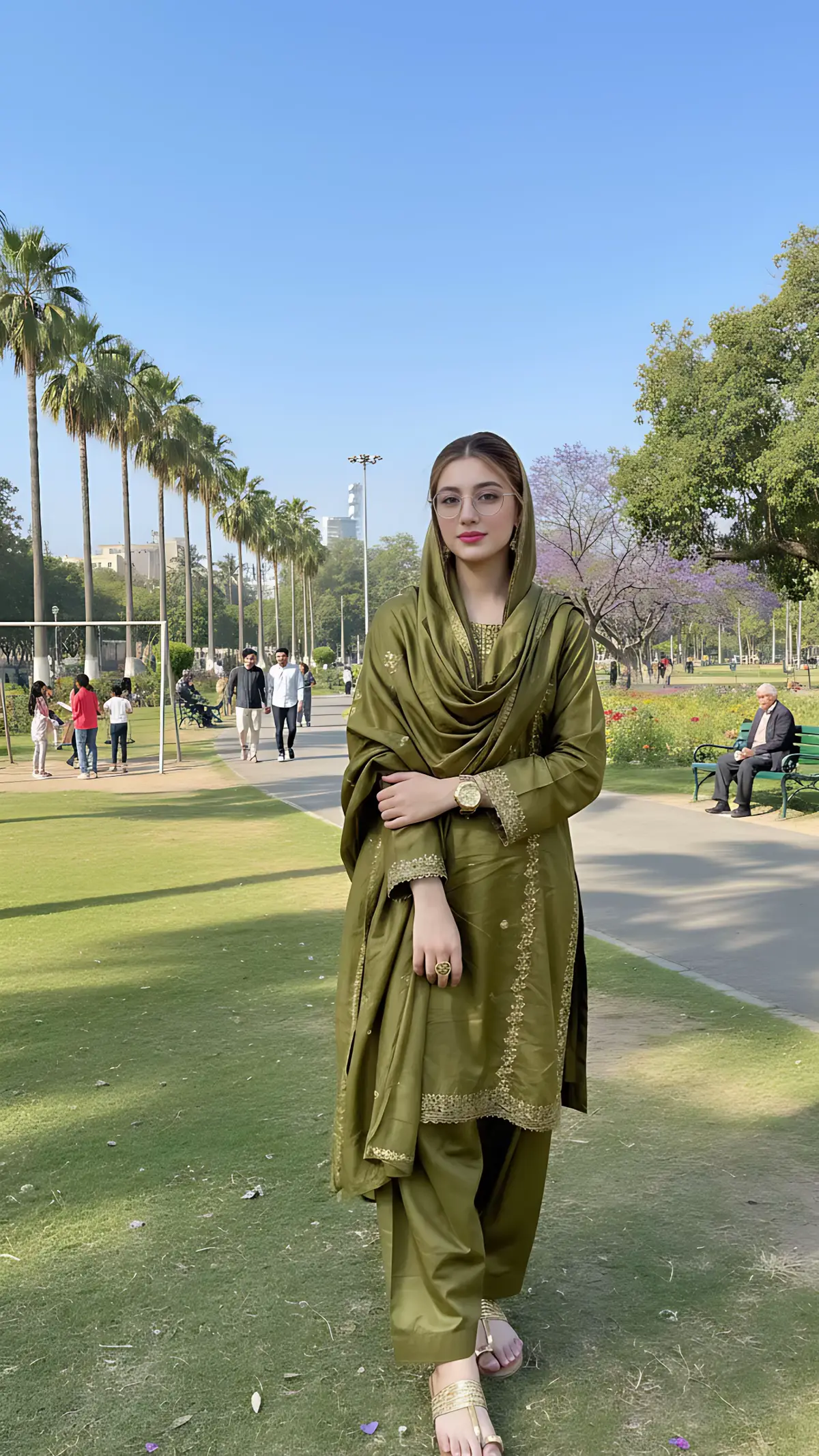 “پارک میں قدم رکھتا ہوں تو ماحول خودبخود level up ہو جاتا ہے۔ 😎🌿🔥 #park #parkvibes #attitude #style #confidence ”