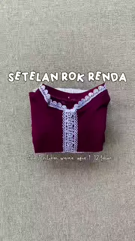 Masyaallah cakep banget bun 😍 #gamisanak #bajulebarananak #bajumuslimanak #setelananakperempuan 