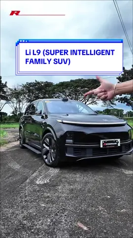 This is the Li L9 from Li Auto Quick Review!! It’s on Another Level!! Elegant,Powerful & Super Smart na Family SUV. Every drive feels premium at di kayo matatapos Pag usapan ang mga Matitinding  Features nito while being passenger. Unique features na pagkakamalan mo na Super Advance na ng Year Unit Model niya like pang 2030!Talagang Wow! ✅Dual motor AWD  ✅443hp 620nm  ✅5.3 secs 0-100km ✅180-235 km pure electric range ✅1412 km comprehensive range Full review upcoming on my Youtube Channel Ricoswabe : MSRP is ₱5,490,000 - Which is Sulit naman ang inoofer kapag nakita mo ang max potential. Visit Li Auto Dealership at Tqguig City. CONTACT  #liautoph #lil9ph #2026lil9ph