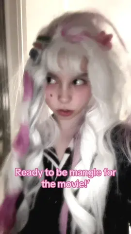 80s inspo for the hair volume Because fnafe Happen in it (I Will probably do glamrock chica too !#fnaf2 #mangle 