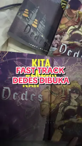 buat yang belum punya kesempatan fast track bisa ikut PO dedes di  8 desember 2025 🔥 #penerbitakad #novelkomikakad #novelkomik #dedes #dedeswebtoon 