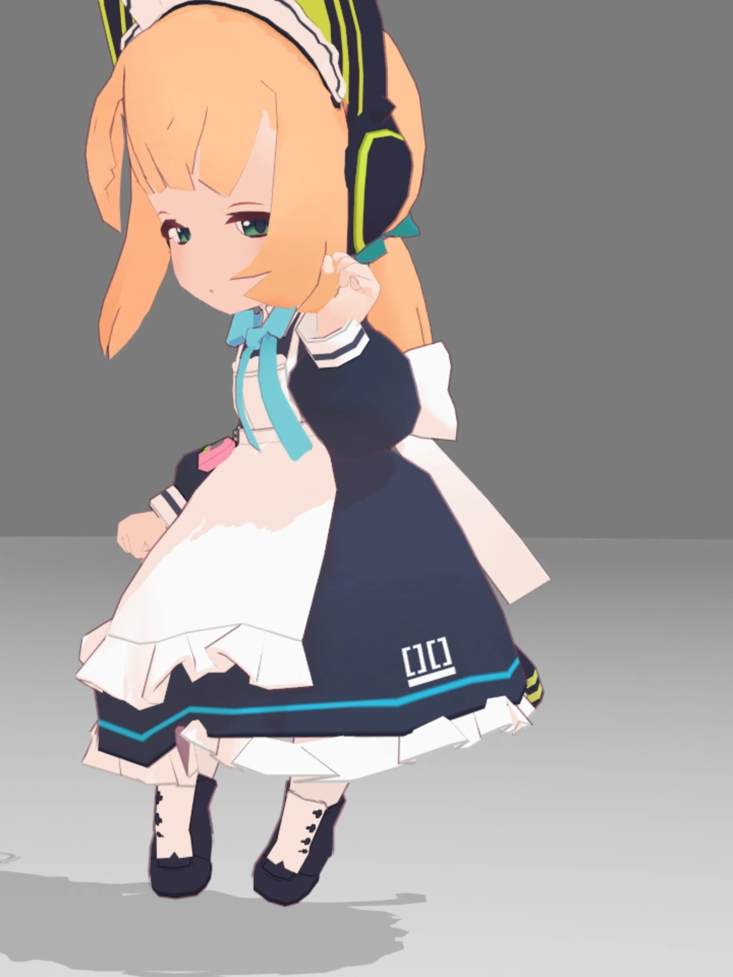 Motion ：LeomarieMMD#ブルアカ #ブルーアーカイブ #mmdブルアカ #bluearchive #mmd #midori #才羽ミドリ #ミドリ