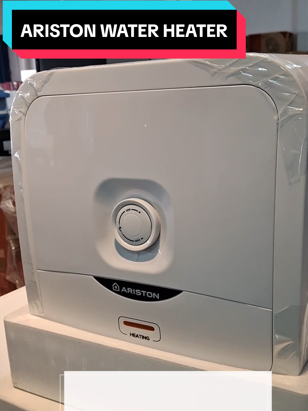 WATER HEATER REKOMENDASI.. dari ARISTON low watt harganya TERBAIK.. langsung aja cek di keranjang kuning #waterheater #ariston #murah 