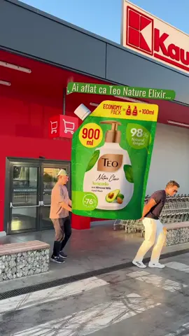 ✨ Teo Nature Elixir este acum mai aproape de tine! Îl găsești de astăzi și în toate magazinele Kaufland din țară – alege răsfățul natural la fiecare spălare. 🌿🫧 #MegaBUZZ_Teo @BUZZStore 