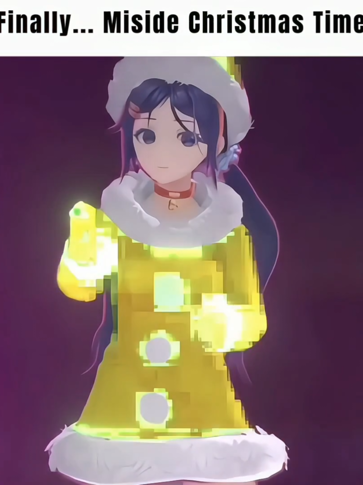 new christmas with mitaa 😝 . . . sorry if the Edit lil bugy (: | cr: | di: |  . #christmas #miside #mita #edit #kawaii #misideedit #mitaedit 