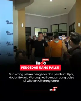 ‎2 Pengedar Uang Palsu di Bekuk Polisi di Cikarang Utara  ‎ ‎Bekasi | Lampumerah.id - Dua orang pria berinisial E-S dan D-H ditangkap polisi karena kedapatan pengedar dan produksi uang palsu. Pelaku sudah beraksi sejak Oktober 2025 dengan sasaran warung-warung kaki lima. ‎ ‎D-H yang merupakan warga Perumahan Gramapuri, Cikarang Barat, Kabupaten Bekasi, telah ditangkap unit Reskrim Polsek Cikarang Utara, penangkapan itu merupakan dari hasil pengembangan yang sebelumnya pelaku E-S ditangkap sebagai pengedar uang palsu. ‎ ‎