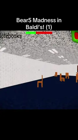 Bear5 Madness in Baldi’s! ⚡ #BaldisBasics #GamingCommunity #Bear5 #EpicUpdate #ForYou