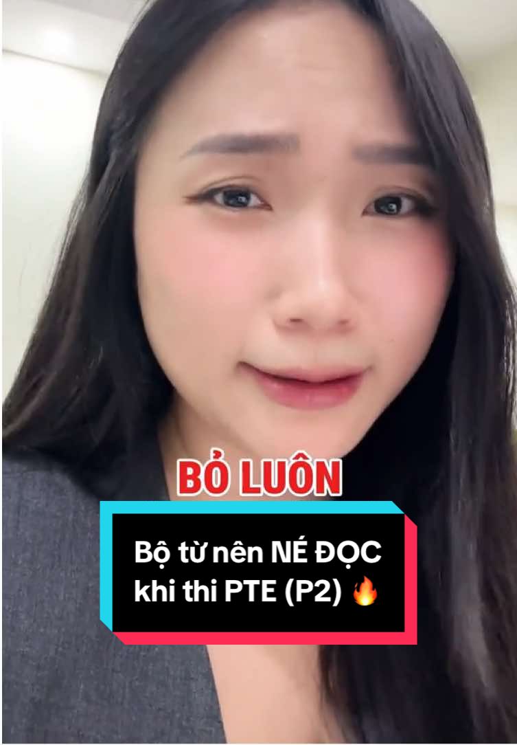 Bộ từ nên NÉ khi đi thi PTE - Phần 2 #amypte #ptehelper #luyenthipte2025 