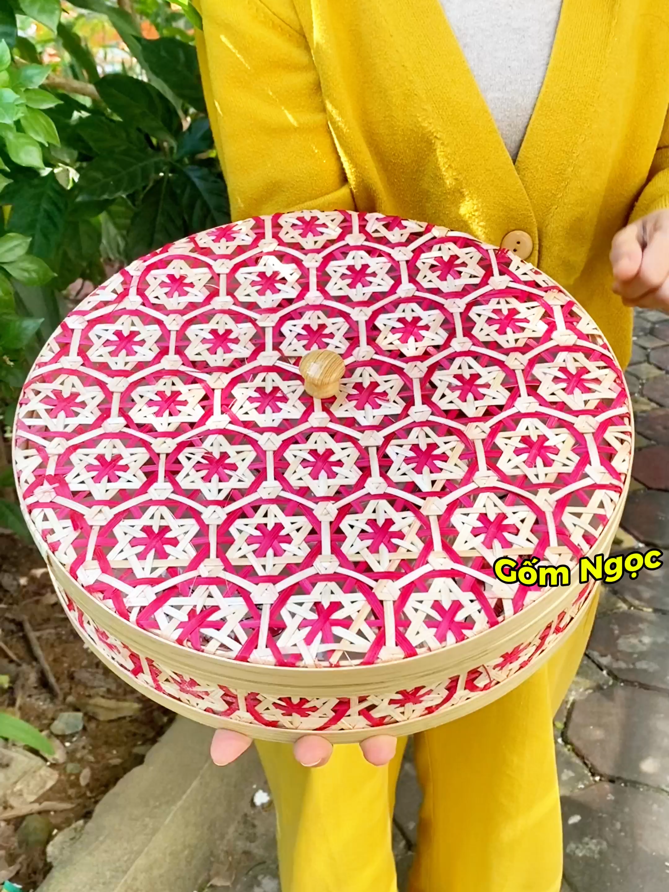 Khay cánh cong gốm sứ Bát Tràng đựng thức ăn, bánh kẹo, đồ thờ cúng. #gomsubattrang #khaymut #batdiagom