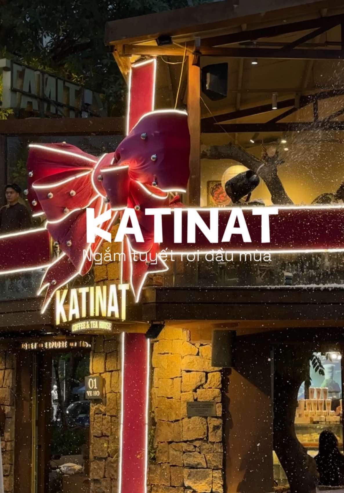 Ngắm tuyết ở KATINAT  #hanoi #viral #coffee #katinatcoffeeandteahouse #hotay 