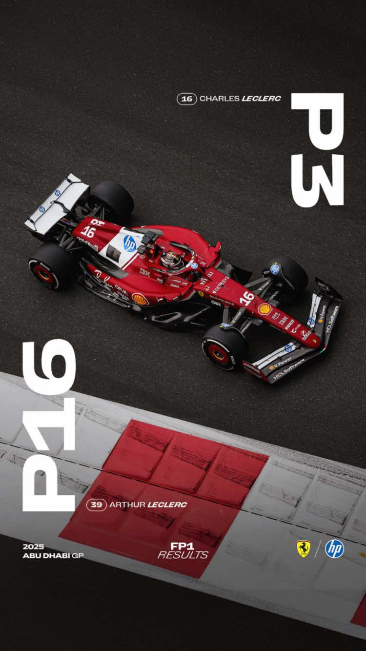 emanh bolehh di ledekin adek sendiri😭🫵🏻 #scuderiaferrari #charlesleclerc #arthurleclerc #abudhabigp #abudhabigp 