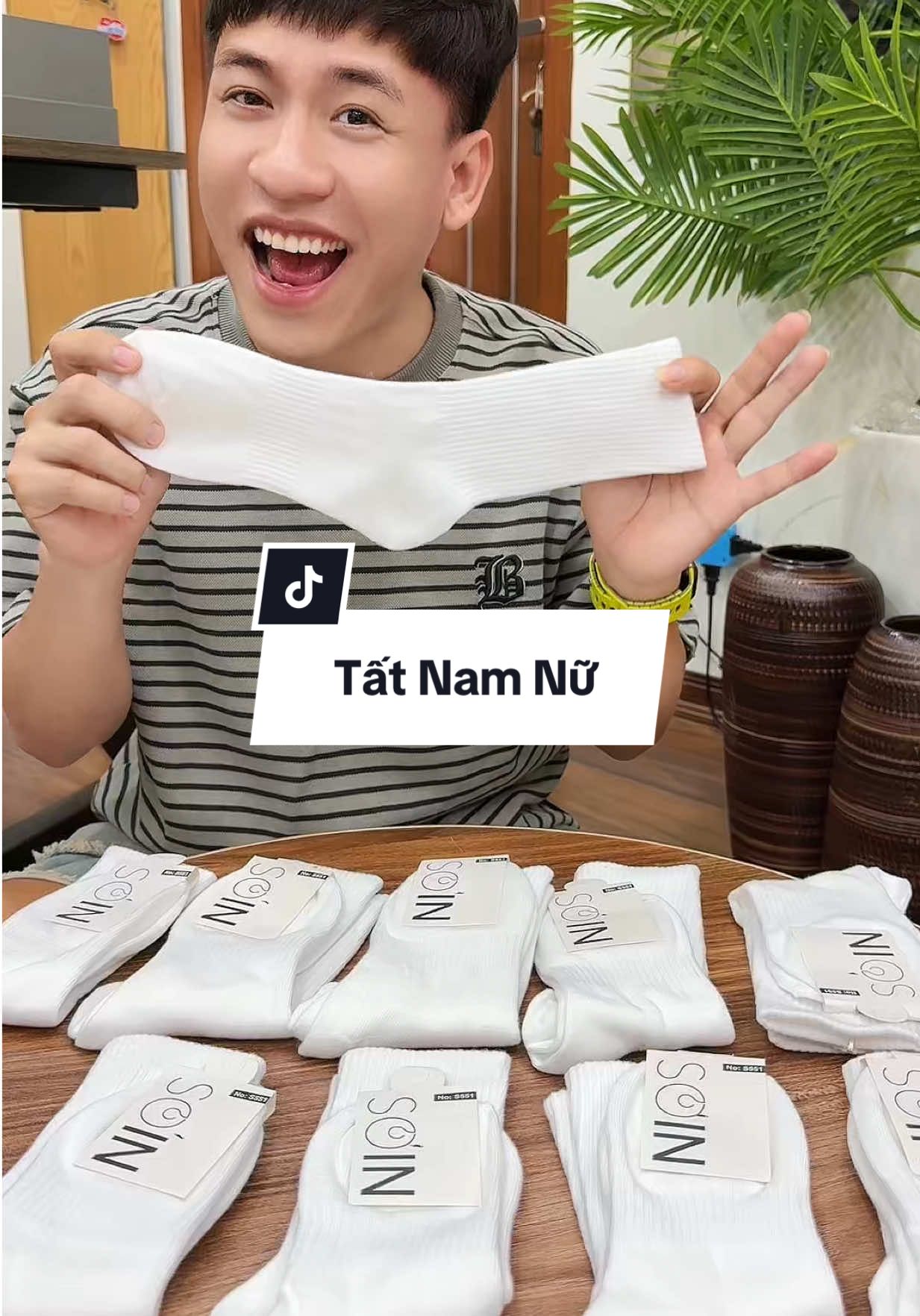 Combo 5-10 đôi tất cotton #haohomhinh #tatnamnu 