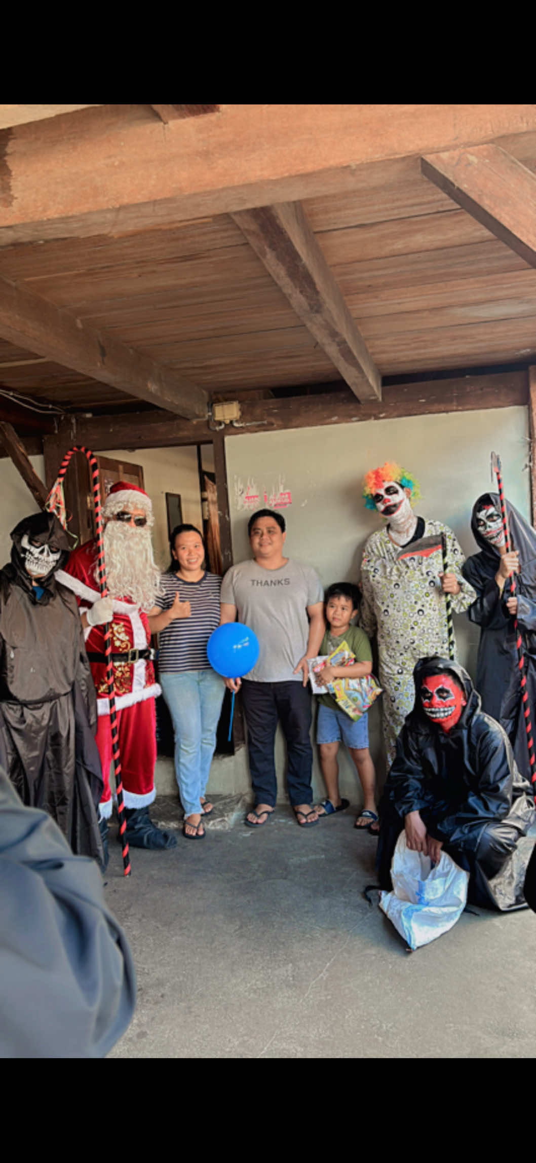 agak lainn leh dia ini,ntau ada terinspirasi dari mana dia mo bagoyang🙈😭🤣  #stclaus #stclaus3hcommunity 