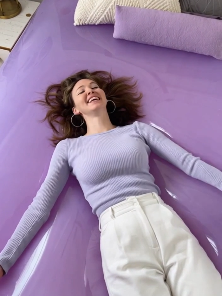 So happy to have this jellybed ☺☺ #relaxing #asmrsounds #tik_tok #jellybed #asmr 