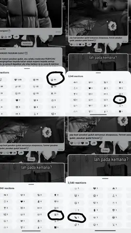 #rubychu @ruby  pada kenapa sih kok reaksen kyk gitu sampk ada yng f*ck ada yang kasih emot mony*t dll emng dia punya salah apsih sm kalian😪