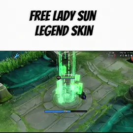 Free Lady Sun legend skin in 12/20#hok #hokstudio #newskin #honorofkingsglobal #legendskin 