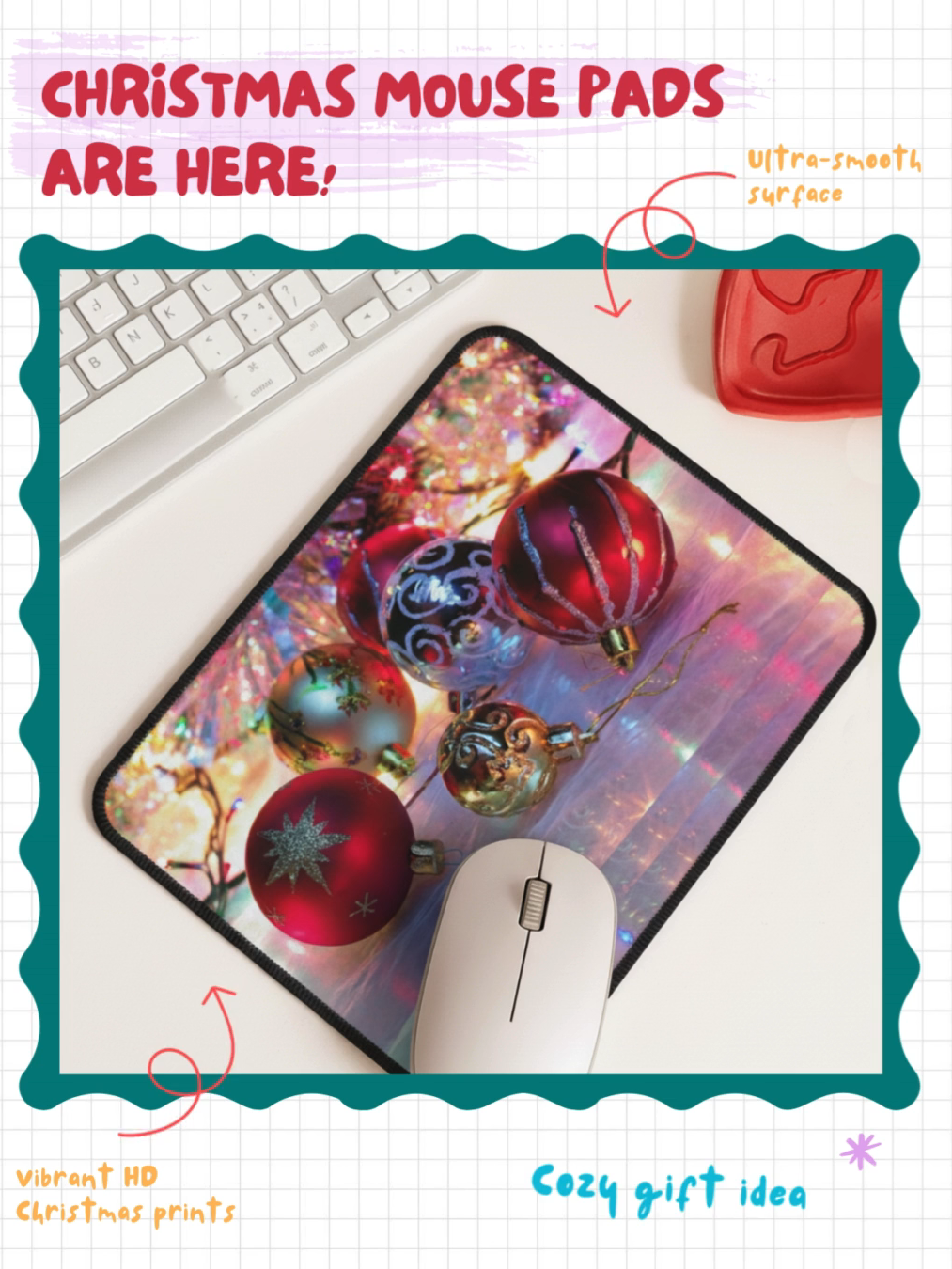 Aesthetic workspace lovers… this one’s for you 🤍✨ Our Checked Desk Mats & Mouse Pads bring the clean, minimal vibe your setup has been missing. Smooth, durable, modern patterns — perfect for studying, working, gaming, or creating. If you want your desk to look put together with zero effort… this is it. 👇 #mousepad #deskmat #desksetup #checkeddeskmat #checkedmousepad #aestheticdesk #workspaceaesthetic #studysetup #creatorworkspace #minimalistdesk #deskdecor #officesetup #desktransformation