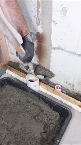 Concrete project tips…always fun to work with. For more home renovation tips visit me at homerepairtutor.com 🔥#concrete #bathroomremodel #homerenovation #homerepairtutor 