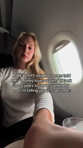 We were sitting in a tiny café when my wealthy neighbor suddenly said, “Money loves water.” I didn’t understand. It sounded poetic, almost random. Then he explained quietly: “Water moves. Money has to move too. If it sits still… it dies.” Back then I didn’t take it seriously. But years later, life showed me what he meant. I saw people who saved everything for ‘safety’, never invested, never expanded. They worked hard, lived carefully… and stayed stuck. Inflation slowly erased what they were trying to protect. And then there were others who kept money in motion. They learned, invested in skills, tried small projects, took risks that felt manageable. A decade later, they were living off the opportunities they created when no one believed in them. His words returned to me: “Still water rots. Flow feeds everything.” Money behaves exactly the same. Either it moves with you, or it quietly disappears while you’re busy holding on. 🤍If this shifted something inside you, save it and follow me. I share stories and insights to help you move with more flow, clarity and self-trust🤍