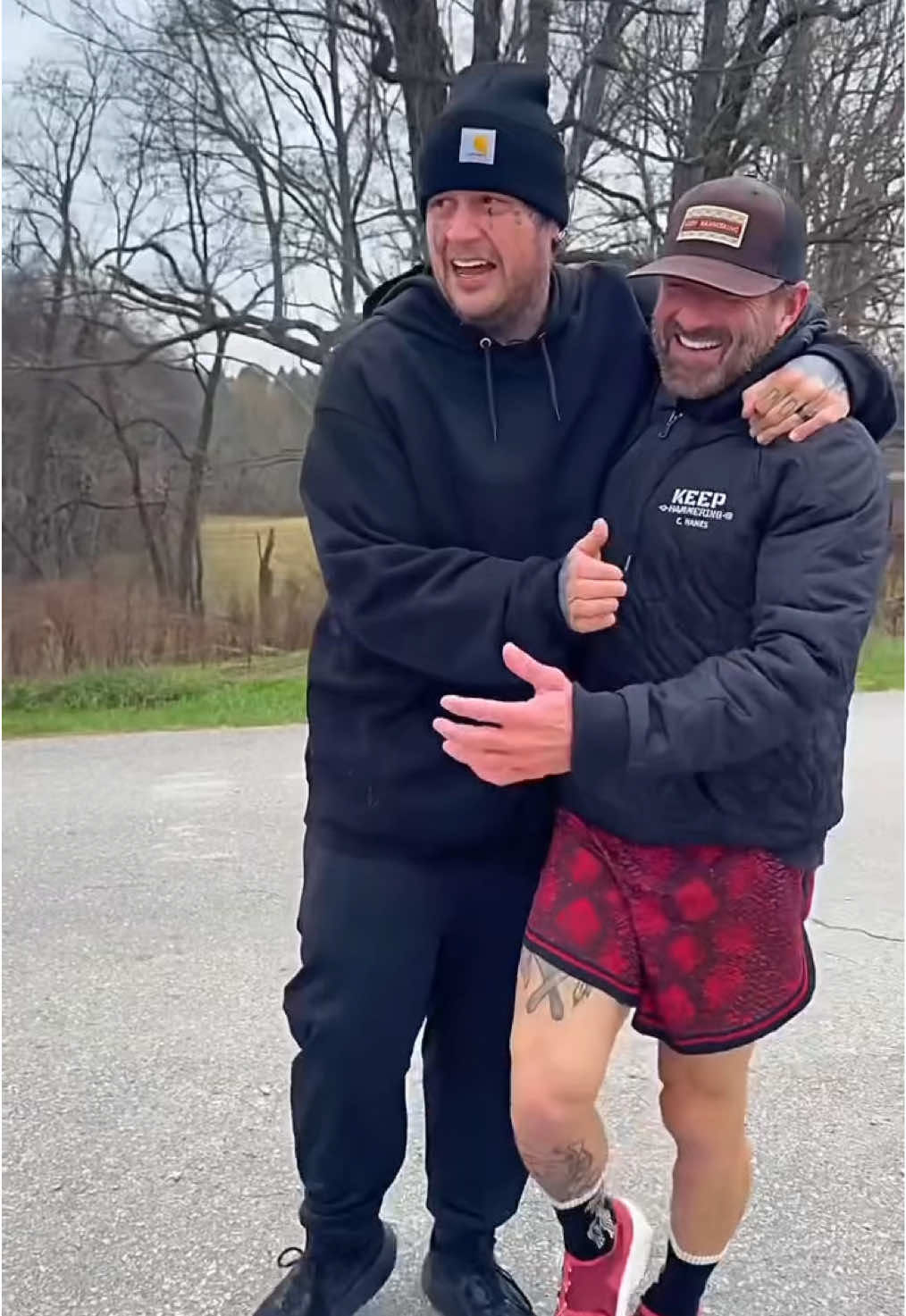 @Jelly Roll 5k run on his 41st birthday!!!! #jellyroll #bunniexo #jellyandbunnie 