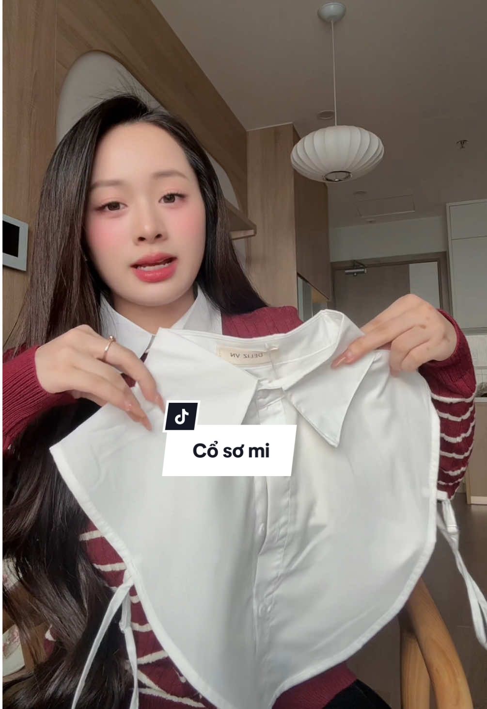 Cổ sơ mi phối đồ siu tiện