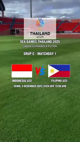 Jadwal sea games Thailand 2025 cabang sepakbola putra, Indonesia u22 vz Filipina u22 #seagames2025 #timnasu22 #indonesia #filipina #fypシ゚ 