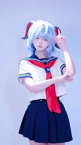 #cosplay #douyin #ganyu #GenshinImpact #cute 