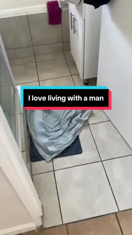 Anyone else love living with their man ? 👀 #coupletiktoks #tiktoksouthafrica #couplehumour #couplecomedy 