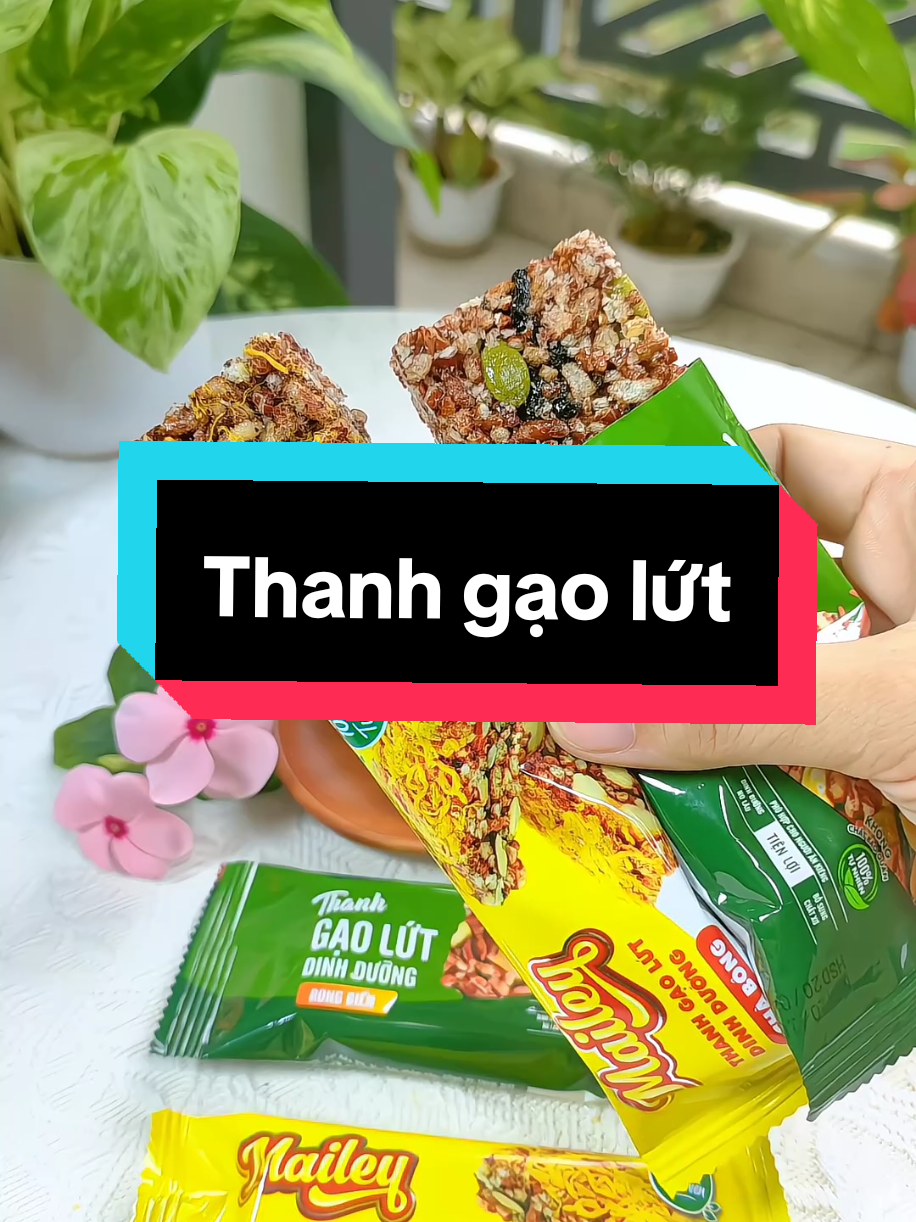 Thanh gạo lứt dinh dưỡng vị chà bông và rông biển #thanhgaolut #thanhgaolutchabong #thanhgaolutrongbien #thanhgaolutdinhduong 