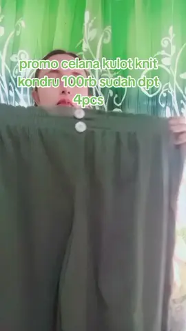 paket hemat celana kulot knit kondru harian jumbo 100rb sudah dpt 4pcs#celanamurah #racuntiktok #celanawanitaharianjumbo #celanakulotknitkondru #celanapendekwanita 