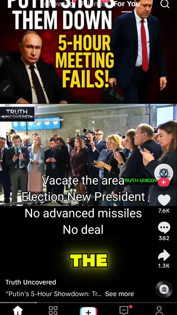 Reposting original VTT PoV Jumaat 5 December 2025  Rabbana atina fiddunya hasanah wa fil akhiroti hasanah waqina 'adzabannar. Russia-US talks on Ukraine peace deal end without breakthrough, Putin aide says. Five hours of talks between Russian President Vladimir Putin and top United States negotiators did not yield a breakthrough on a possible Ukraine peace deal, a Kremlin aide said early Wednesday